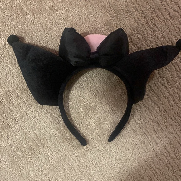 Kuromi Black and Pink Costume Headband - Picture 3 of 4